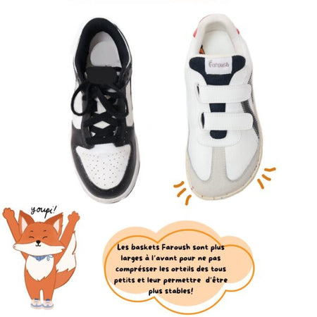 Quel est le meilleur choix de basket pour mon enfant ?