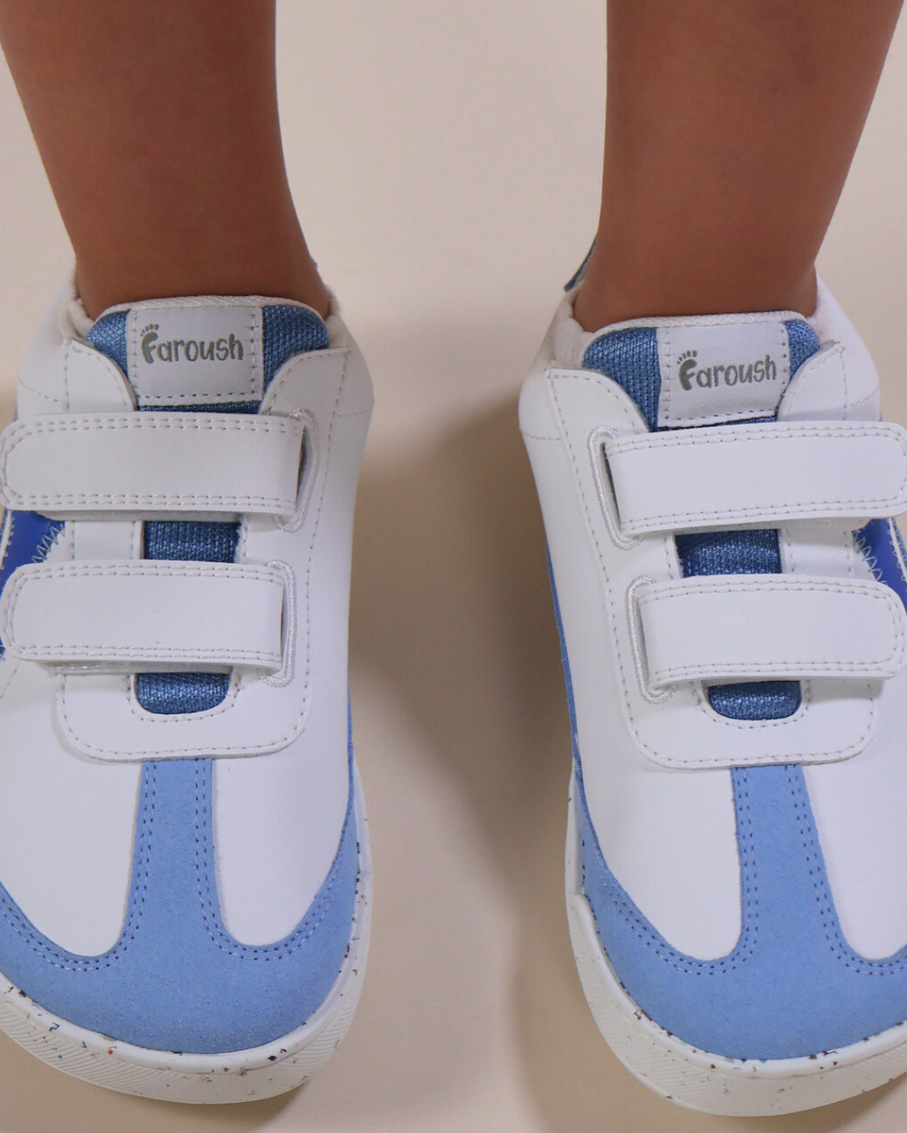 Children's Barefoot Sneakers - Mimi-Siku Azur