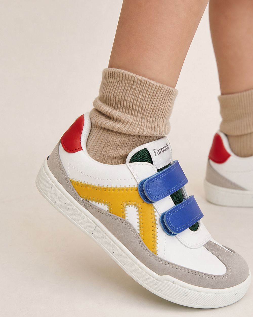 Basket Barefoot Enfant Jaune | Mimi-Siku Pop