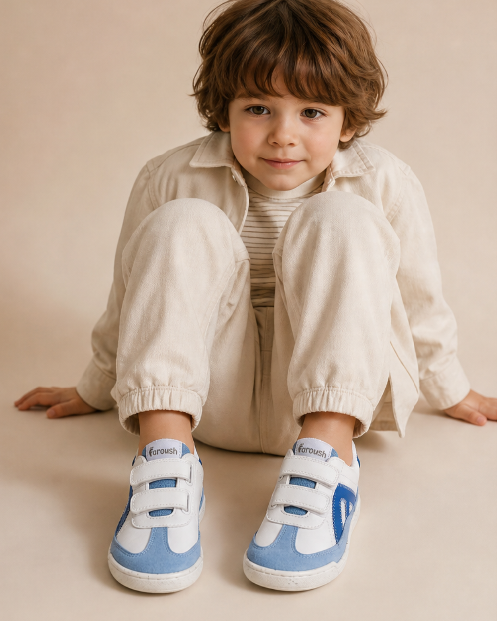 Basket Barefoot Enfant - Mimi-Siku Azur