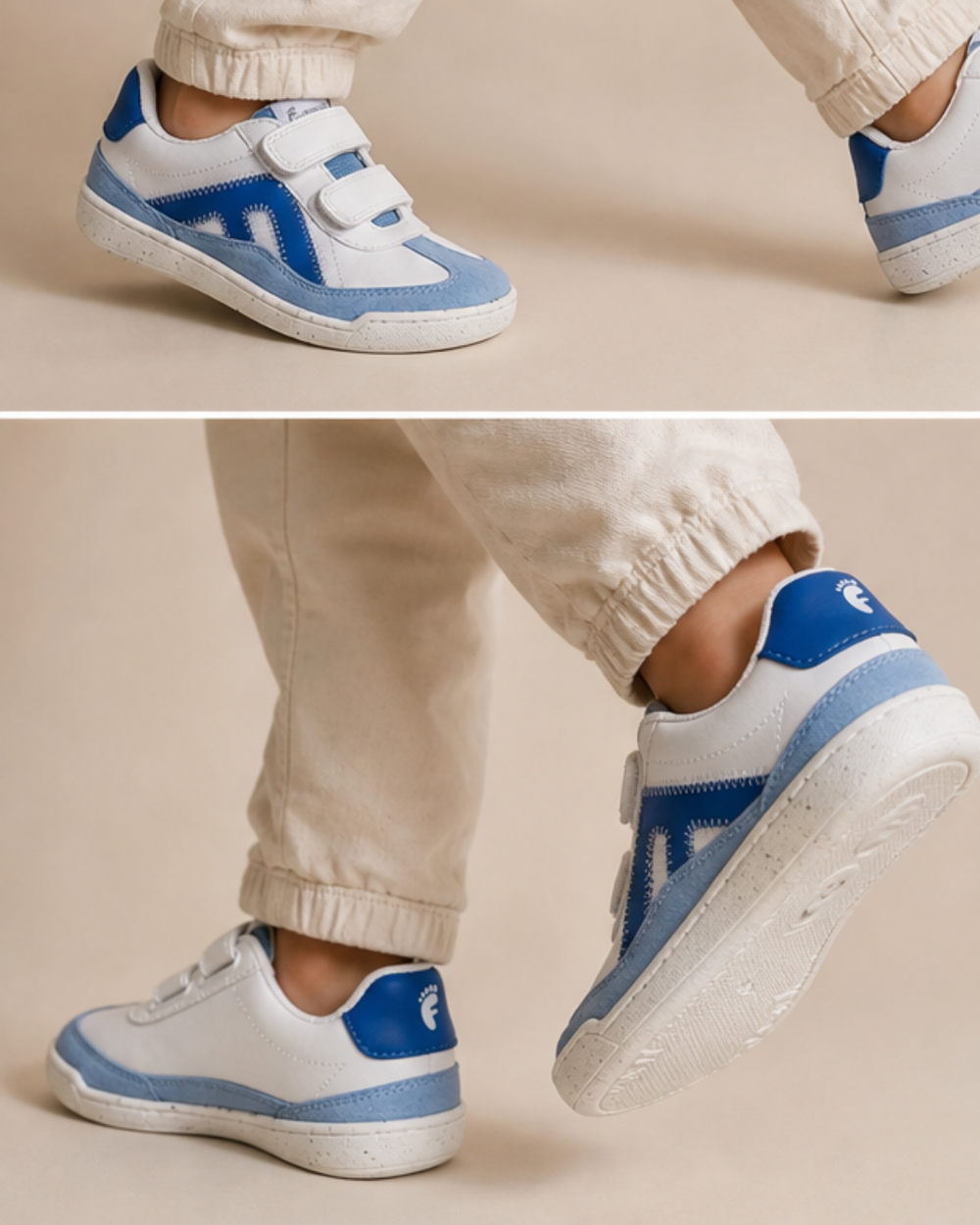 Basket Barefoot Enfant - Mimi-Siku Azur