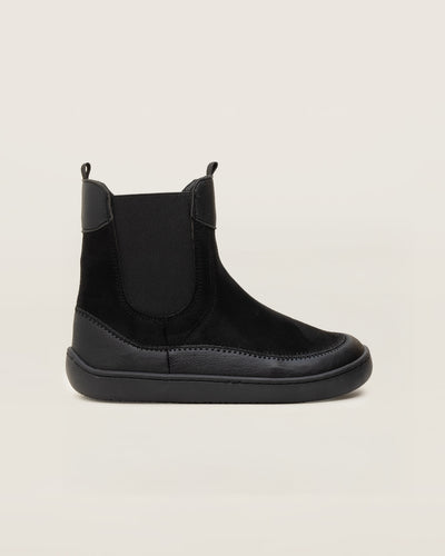 Kids Barefoot Boots - Moki Raven