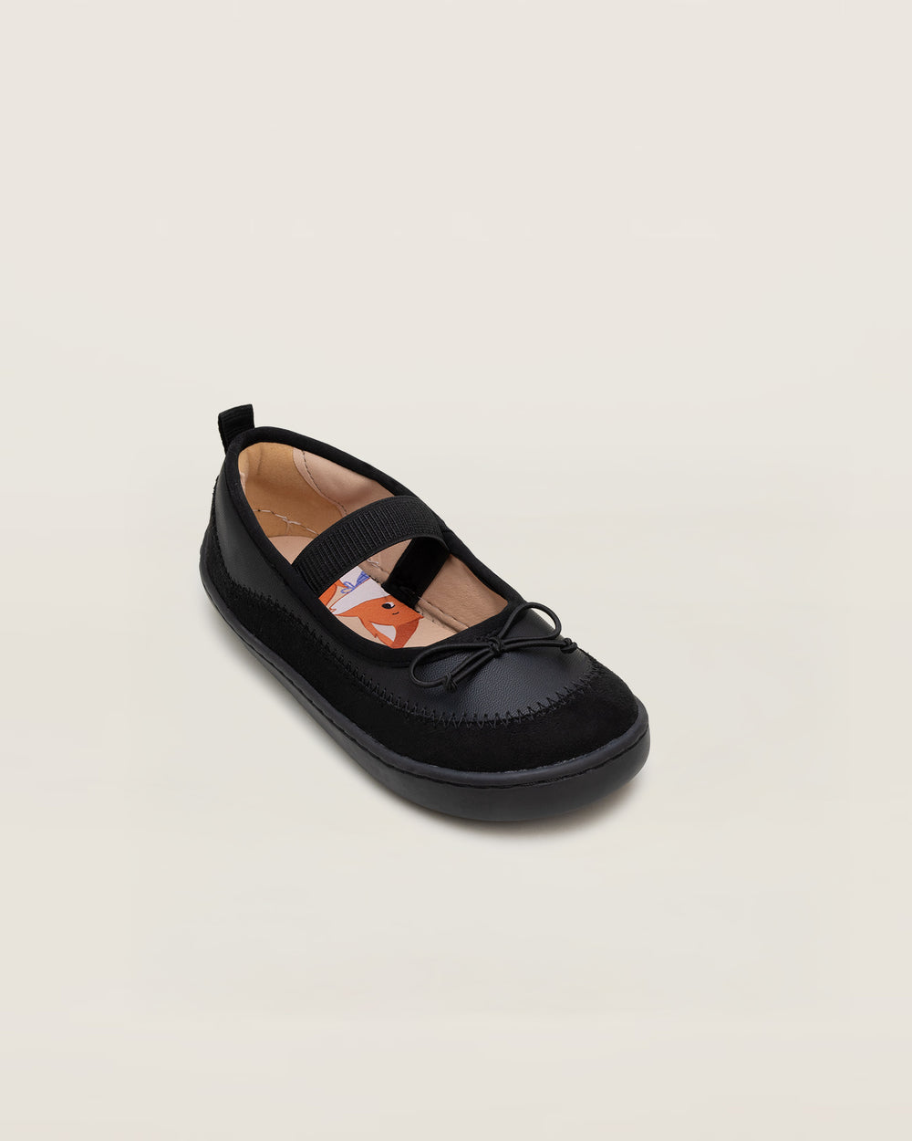 Ballerine Barefoot Enfant - Ella Black Swan