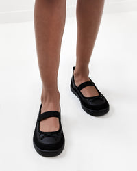 Ballerine Barefoot Enfant - Ella Black Swan